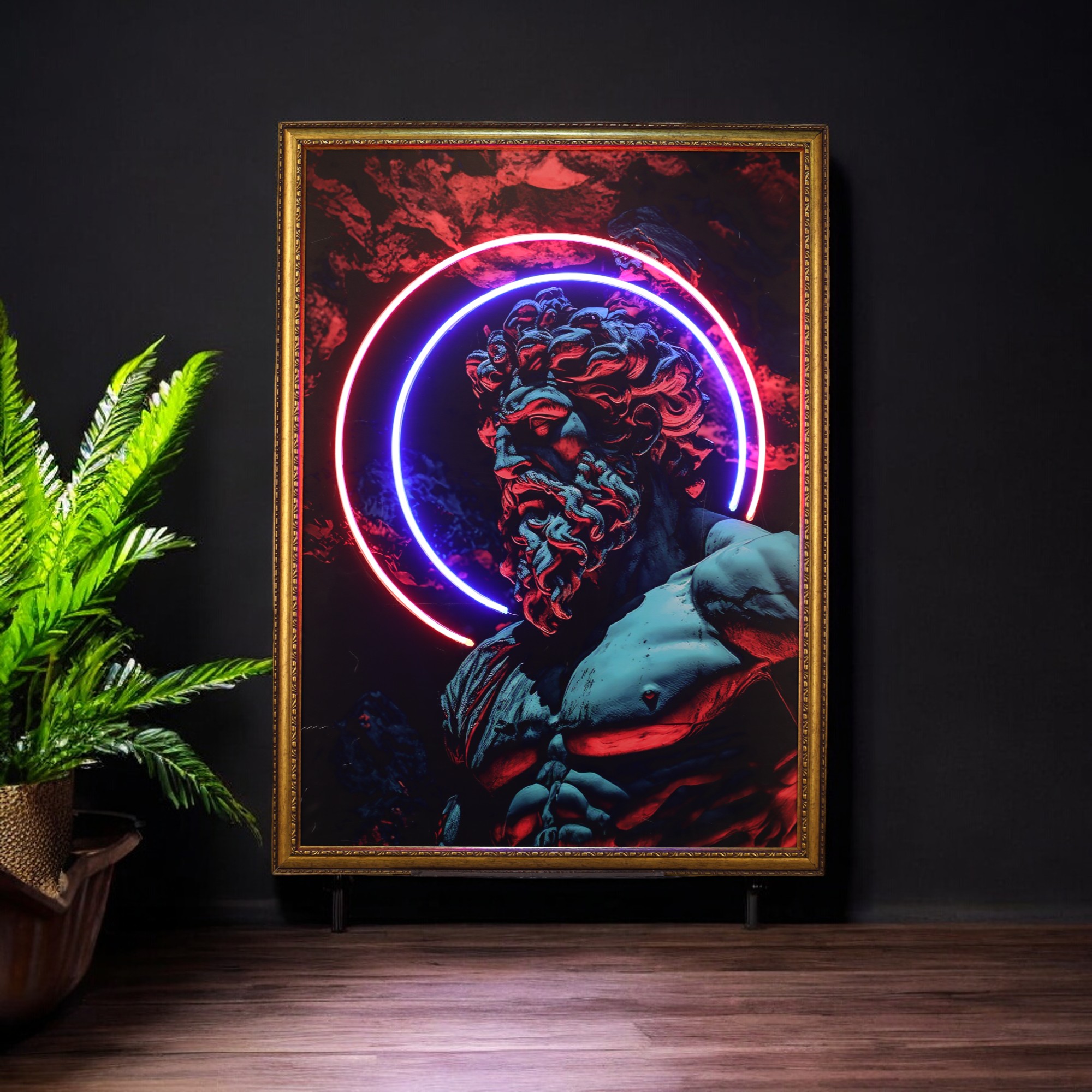 Zeus Redblue Neon - Tanrısal Gücün İhtişamı